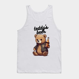 Teddy's Beer Tank Top